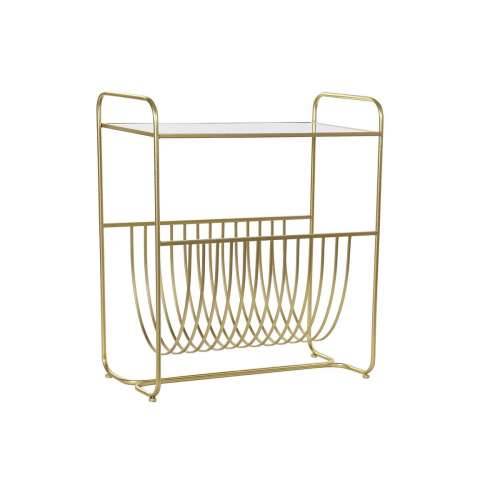 Stalak za časopise DKD Home Decor Ogledalo zlatan Metal (76 x 35 x 83 cm) Cijena