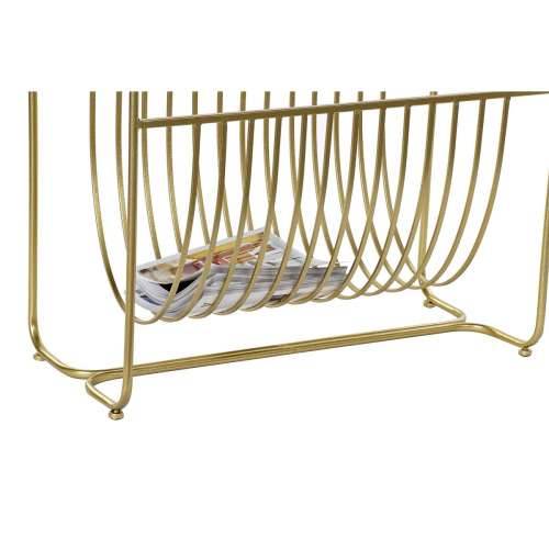 Stalak za časopise DKD Home Decor Ogledalo zlatan Metal (76 x 35 x 83 cm) Cijena