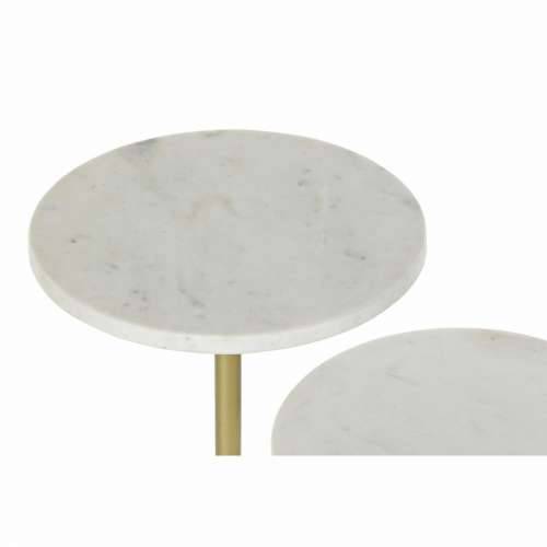 Pomoćni stolić DKD Home Decor zlatan Metal Mramor 45 x 27 x 63 cm Cijena