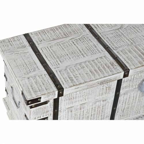 Škrinja DKD Home Decor Metal Bijela Drvo Manga (116 x 40 x 45 cm) Cijena