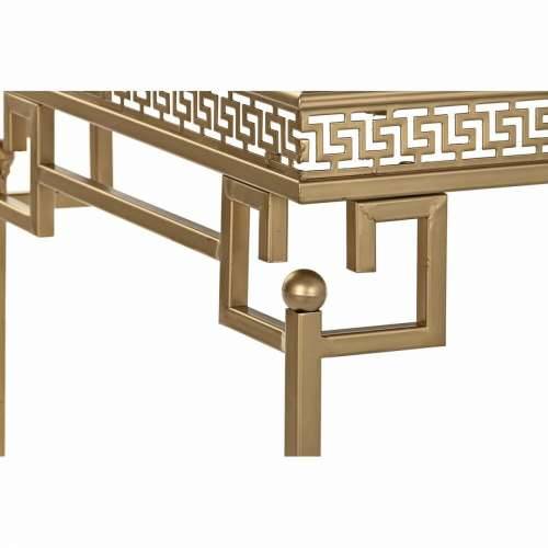 Stolić za dnevni boravak DKD Home Decor Ogledalo Metal Aluminij 85 x 44 x 48 cm Cijena