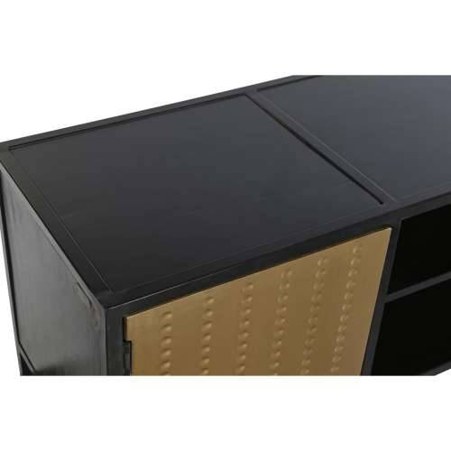 Namještaj za TV kabinet DKD Home Decor Crna Metal Drvo (120 x 37 x 50 cm) Cijena