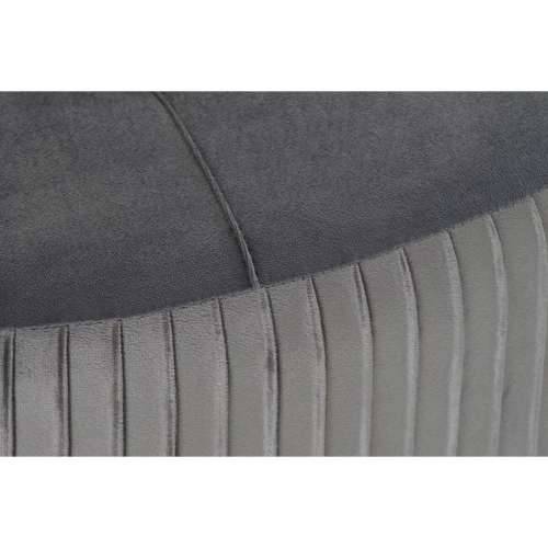 Naslonjač za Noge DKD Home Decor 80 x 80 x 38 cm Scandi Siva Drvo Baršun Tamno sivo Velvet Cijena