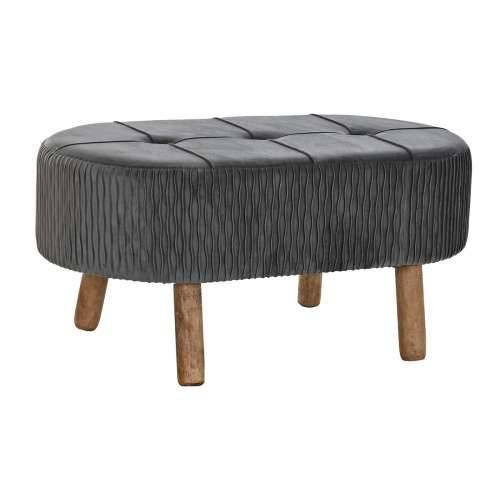 Stolac DKD Home Decor   Siva Prirodno Tamno sivo Drvo 80 x 46 x 38 cm Cijena