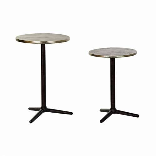 Set 2 stolića DKD Home Decor Crna zlatan 40 x 40 x 61 cm Cijena