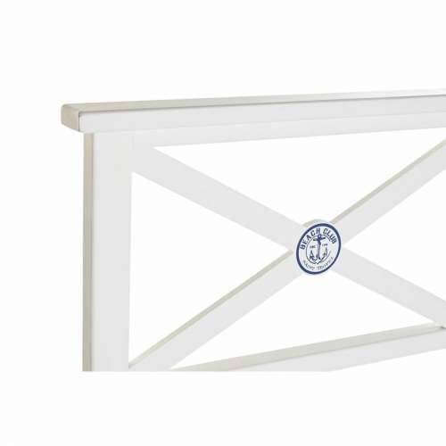 Uzglavlje DKD Home Decor Plava Bijela Drvo 180 x 6 x 120 cm Cijena