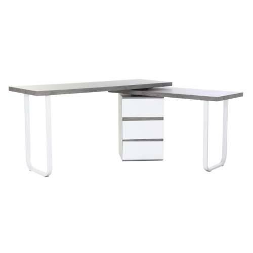 Pisaći stol DKD Home Decor Prirodno Siva Metal MDF (150 x 120 x 75 cm) Cijena