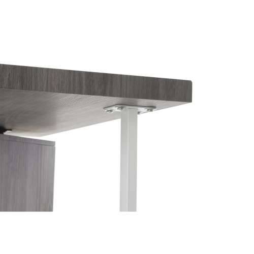 Pisaći stol DKD Home Decor Prirodno Siva Metal MDF (150 x 120 x 75 cm) Cijena