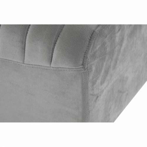 Stolac DKD Home Decor   90 x 31 x 47 cm Siva zlatan Metal Cijena