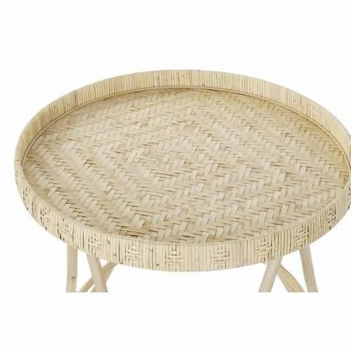 Pomoćni stolić DKD Home Decor Smeđa 60 x 60 x 52 cm Cijena