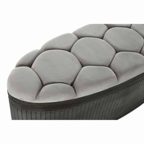 Stolac DKD Home Decor   Bež Metal Poliester Tamno smeđi (121 x 44 x 47,5 cm) Cijena