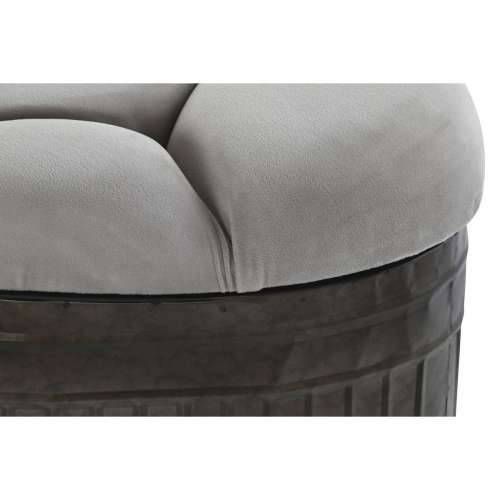 Stolac DKD Home Decor   Bež Metal Poliester Tamno smeđi (121 x 44 x 47,5 cm) Cijena