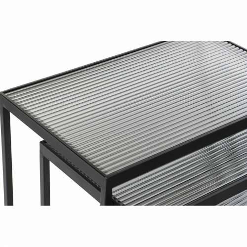 Set 3 stolića DKD Home Decor Crna 58 x 36,5 x 53,5 cm Cijena