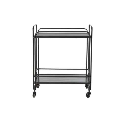 Stāvu plaukts virtuvei DKD Home Decor Crna Metal Kristal 60,5 x 40,5 x 75,5 cm Cijena