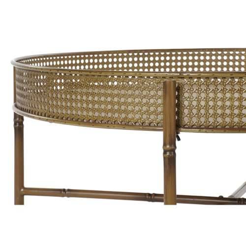 Stolić za dnevni boravak DKD Home Decor Metal 80 x 80 x 38 cm Cijena
