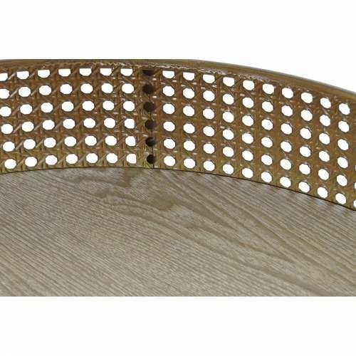 Pomoćni stolić DKD Home Decor 59 x 59 x 50 cm Prirodno Metal Cijena