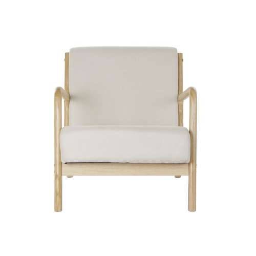 Fotelja DKD Home Decor Bež Poliester Drvo MDF (65 x 77 x 73 cm) Cijena