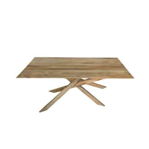 Blagavaonski stol DKD Home Decor Prirodno Drvo Manga (180 x 90 x 76 cm) Cijena