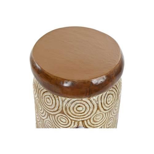Pomoćni stolić DKD Home Decor Prirodno Bijela Drvo albazije (29 x 29 x 49 cm) (30 x 30 x 50 cm) Cijena