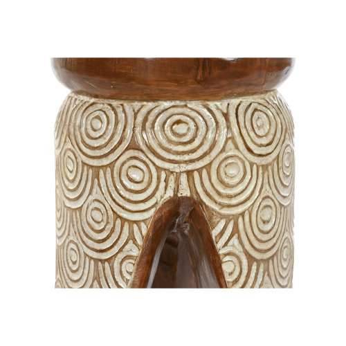 Pomoćni stolić DKD Home Decor Prirodno Bijela Drvo albazije (29 x 29 x 49 cm) (30 x 30 x 50 cm) Cijena