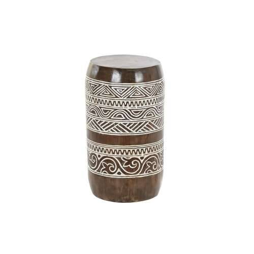 Pomoćni stolić DKD Home Decor Bijela Prirodno 28 x 28 x 50 cm 29 x 29 x 50 cm Cijena