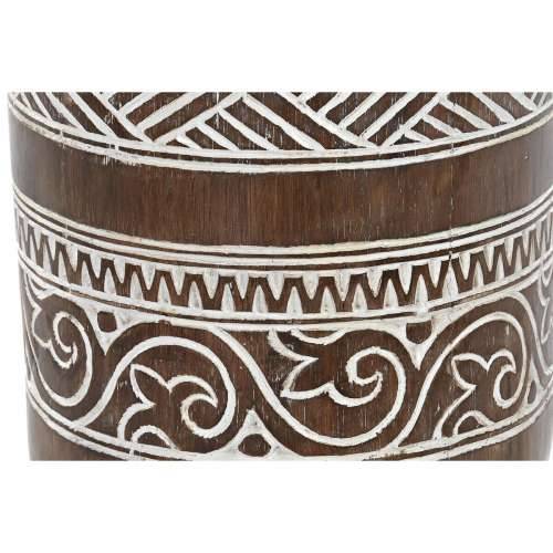 Pomoćni stolić DKD Home Decor Bijela Prirodno 28 x 28 x 50 cm 29 x 29 x 50 cm Cijena