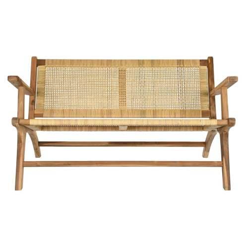 Klupa DKD Home Decor Smeđa Prirodno 120 x 76 x 68 cm Cijena