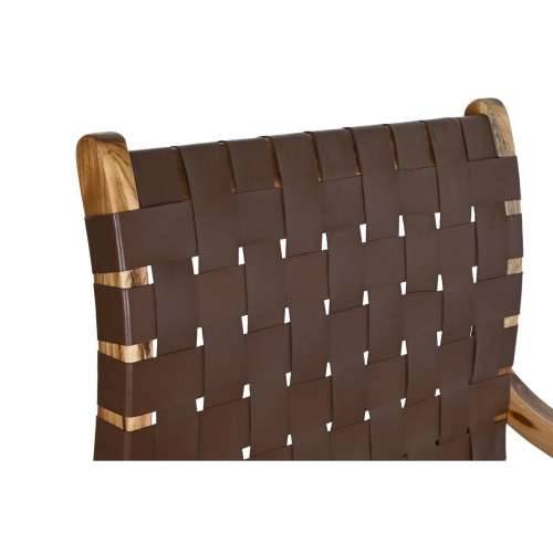 Sjedalo DKD Home Decor Smeđa Tikovina 66 x 73 x 96 cm Cijena