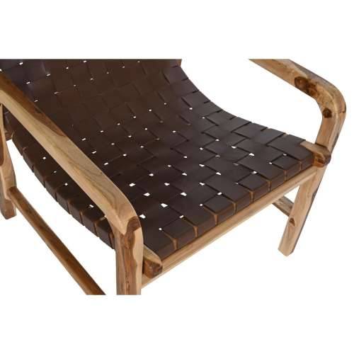 Sjedalo DKD Home Decor Smeđa Tikovina 66 x 73 x 96 cm Cijena
