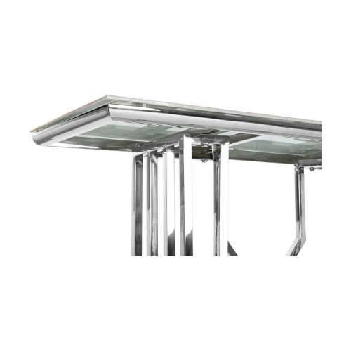 Hodnik DKD Home Decor Bijela Srebrna 120 x 40 x 78 cm Cijena