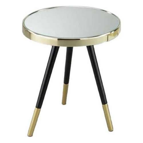 Pomoćni stolić DKD Home Decor Ogledalo zlatan Čelik (42,5 x 42,5 x 48 cm) Cijena