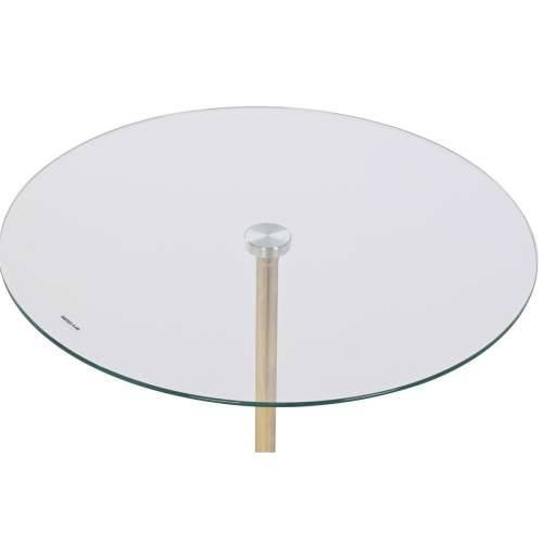 Pomoćni stolić DKD Home Decor Crna Providan zlatan Kristal Čelik 45 x 45 x 50 cm Cijena