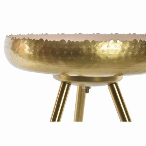 Pomoćni stolić DKD Home Decor Roza zlatan Aluminij Lakirano (43 x 43 x 61 cm) Cijena