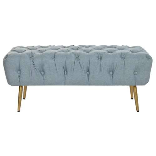 Stolac DKD Home Decor   103 x 46 x 42 cm Plava zlatan Metal Cijena