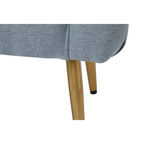Stolac DKD Home Decor   103 x 46 x 42 cm Plava zlatan Metal Cijena