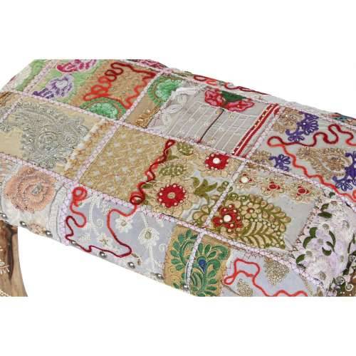 Stolac DKD Home Decor Pisana Poliester Drvo Manga 65 x 31,7 x 38 cm Slon Cijena