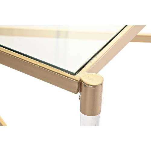 Stolić za dnevni boravak DKD Home Decor Metal Akril Glamour (120 x 70 x 45 cm) Cijena