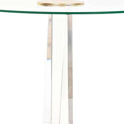 Pomoćni stolić DKD Home Decor zlatan Metal Akril (42 x 42 x 60 cm) Cijena