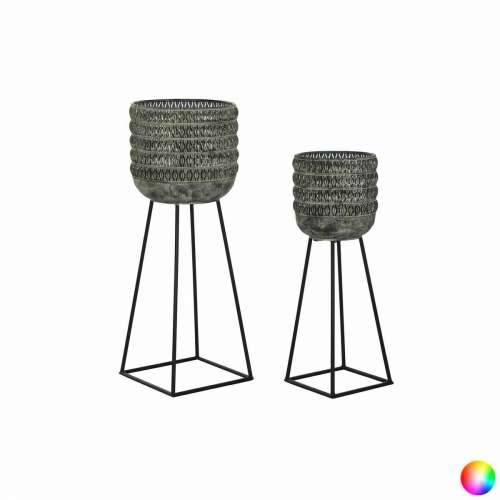 Set žardinjera DKD Home Decor Istrošeno 32 x 32 x 84 cm Metal (2 kom.) Cijena