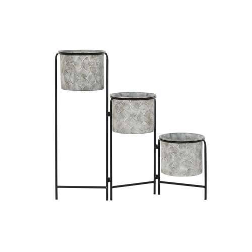 Tegla za biljke DKD Home Decor Siva Metal (82 x 25 x 81 cm) Cijena