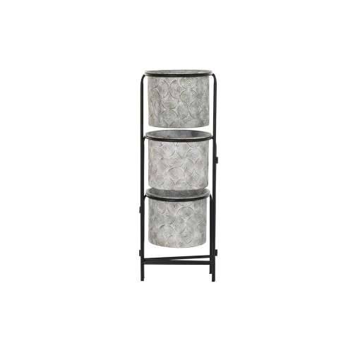 Tegla za biljke DKD Home Decor Siva Metal (82 x 25 x 81 cm) Cijena