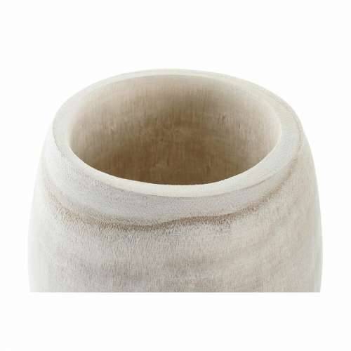 Tegla za biljke DKD Home Decor Smeđa Prirodno Paulovnija Boho 16 x 16 x 18 cm (2 kom.) Cijena