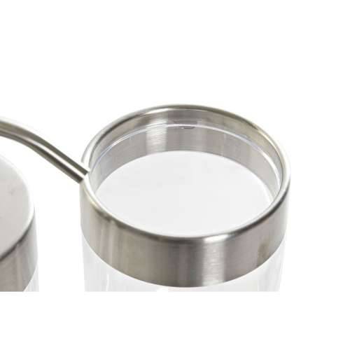 Set za Kupaonicu DKD Home Decor Providan Srebrna Aluminij polistiren Plastika 10 x 7,5 x 16,5 cm Cijena