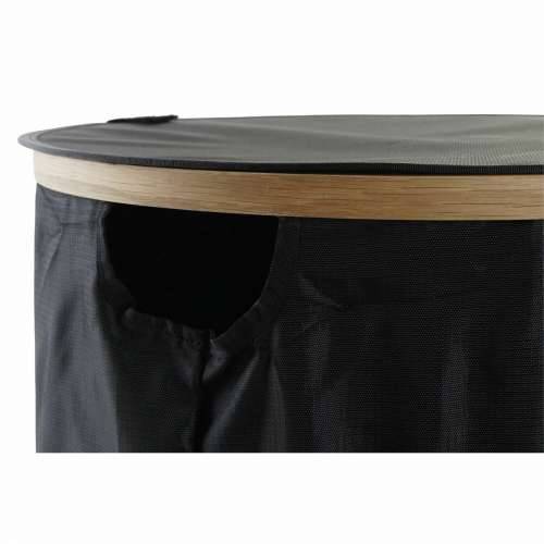 Košara za prljavo rublje DKD Home Decor Crna Ozols Flomaster (44 x 44 x 57 cm) Cijena