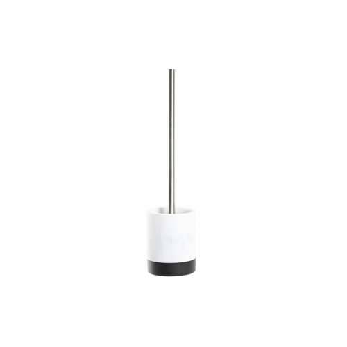 WC Četka DKD Home Decor Bijela Crna Smola Nehrđajući Čelik Mramor moderan 10 x 10 x 37,4 cm Cijena