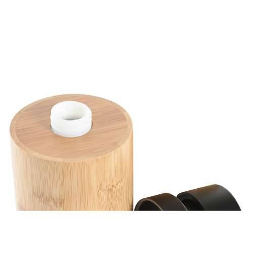 Dozator za Sapun DKD Home Decor Crna Prirodno Bambus polipropilen Loft 8 x 8 x 16 cm Cijena