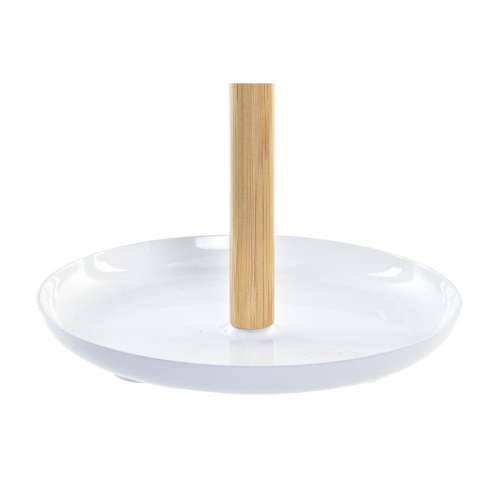 Ogledalo DKD Home Decor Bijela Prirodno Bambus Aluminij polistiren 17 x 17 x 31 cm Cijena