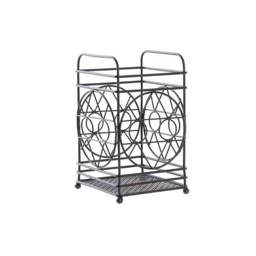 Ocjeđivač Pribora za Jelo DKD Home Decor Crna Metal geometrijski 12 x 12 x 20 cm Cijena
