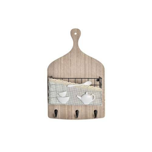 Zidna vješalica DKD Home Decor Drvo Metal 23 x 9 x 36 cm Cijena