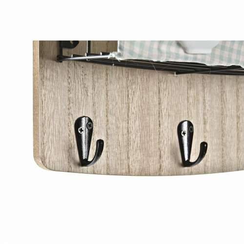 Zidna vješalica DKD Home Decor Drvo Metal 23 x 9 x 36 cm Cijena